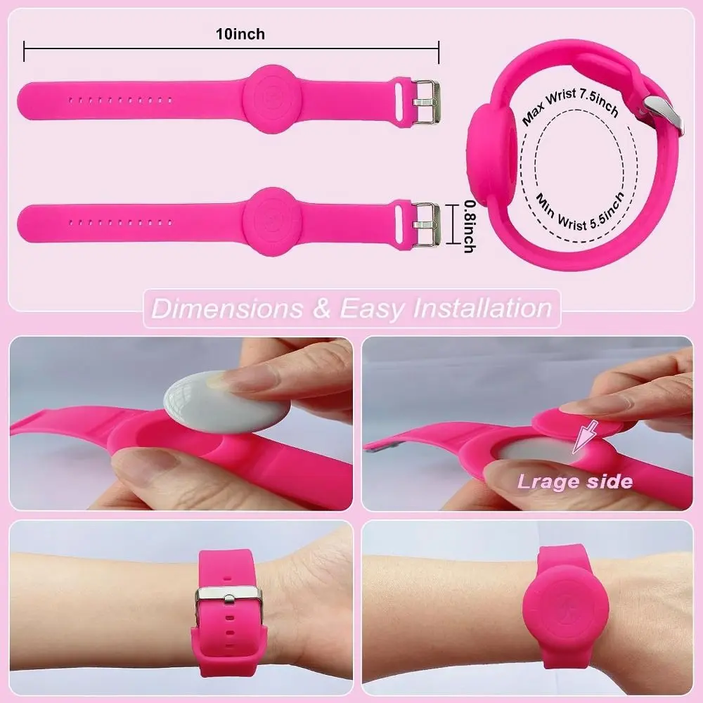 Waterproof Kids Silicone Case Bracelet Children Holder For Apple Airtag Holder Wristband For AirTags Case Watch Band
