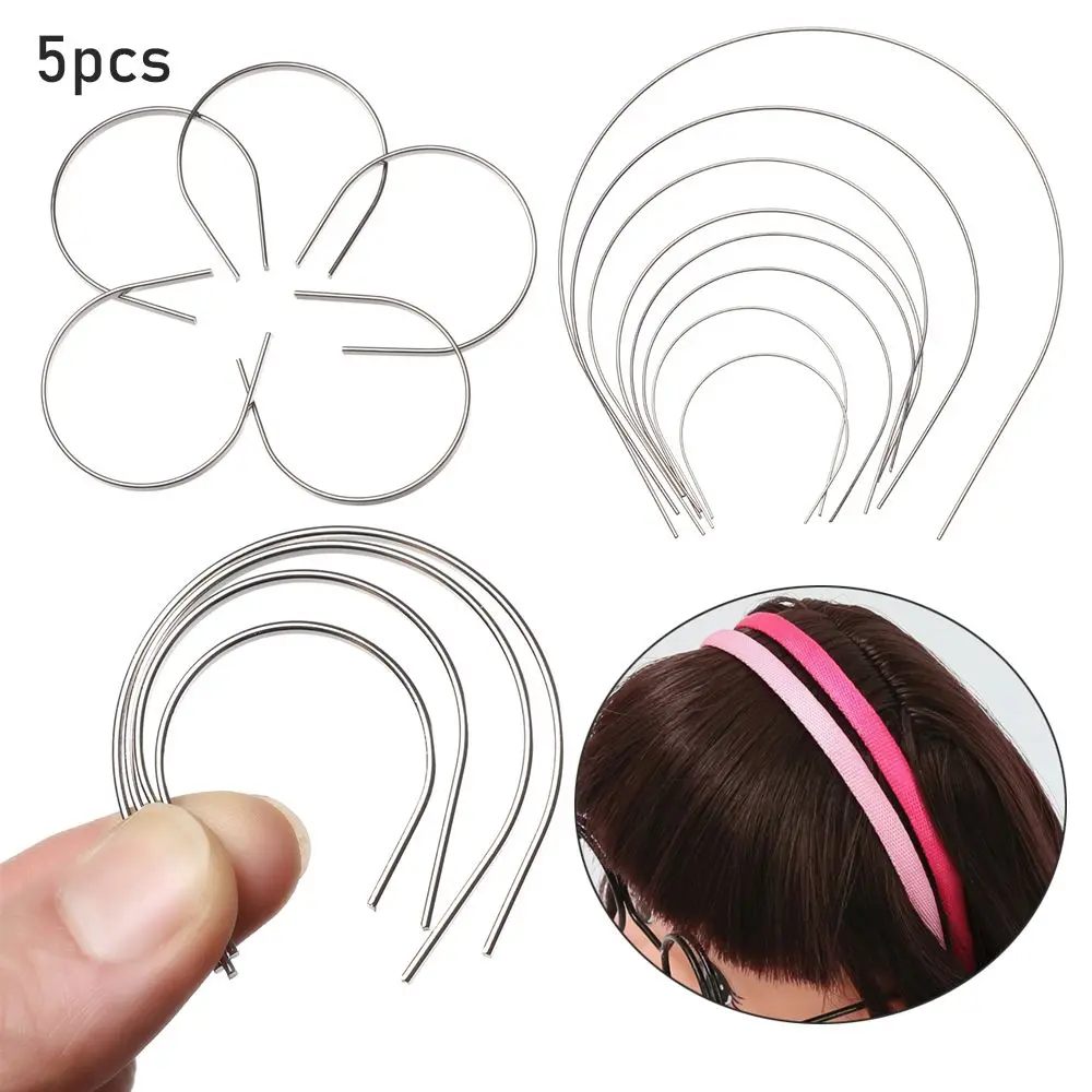 5pcs DIY Doll Head Band Parts Cute 1/3 1/4 1/6 1/8 for Doll Headband Materials Doll Hair Decoration Accessories