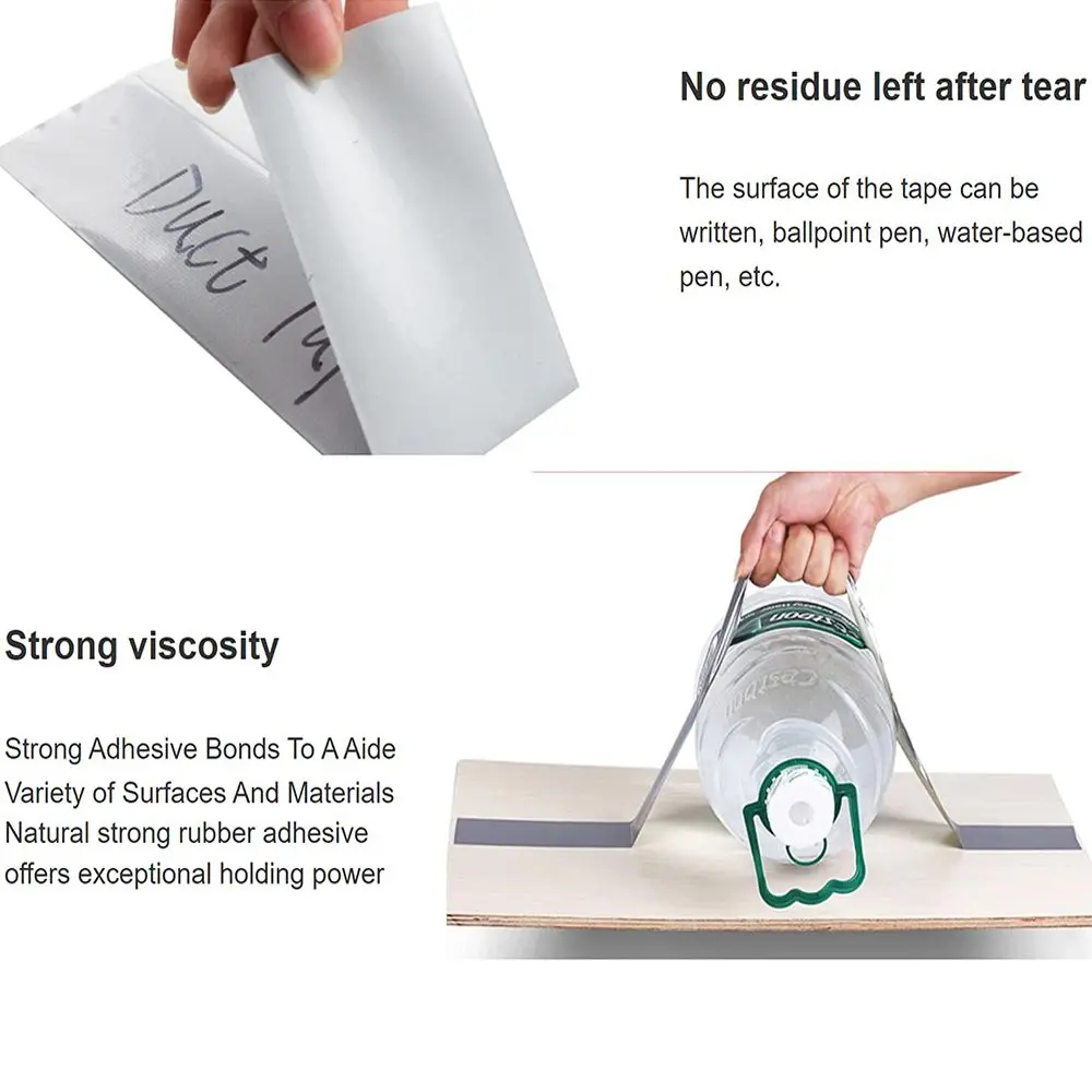 Waterproof Heavy Duty Industrial Adhesive Tape Super Sticky Cloth Duct Tape DIY Repair Home Decoration Tape