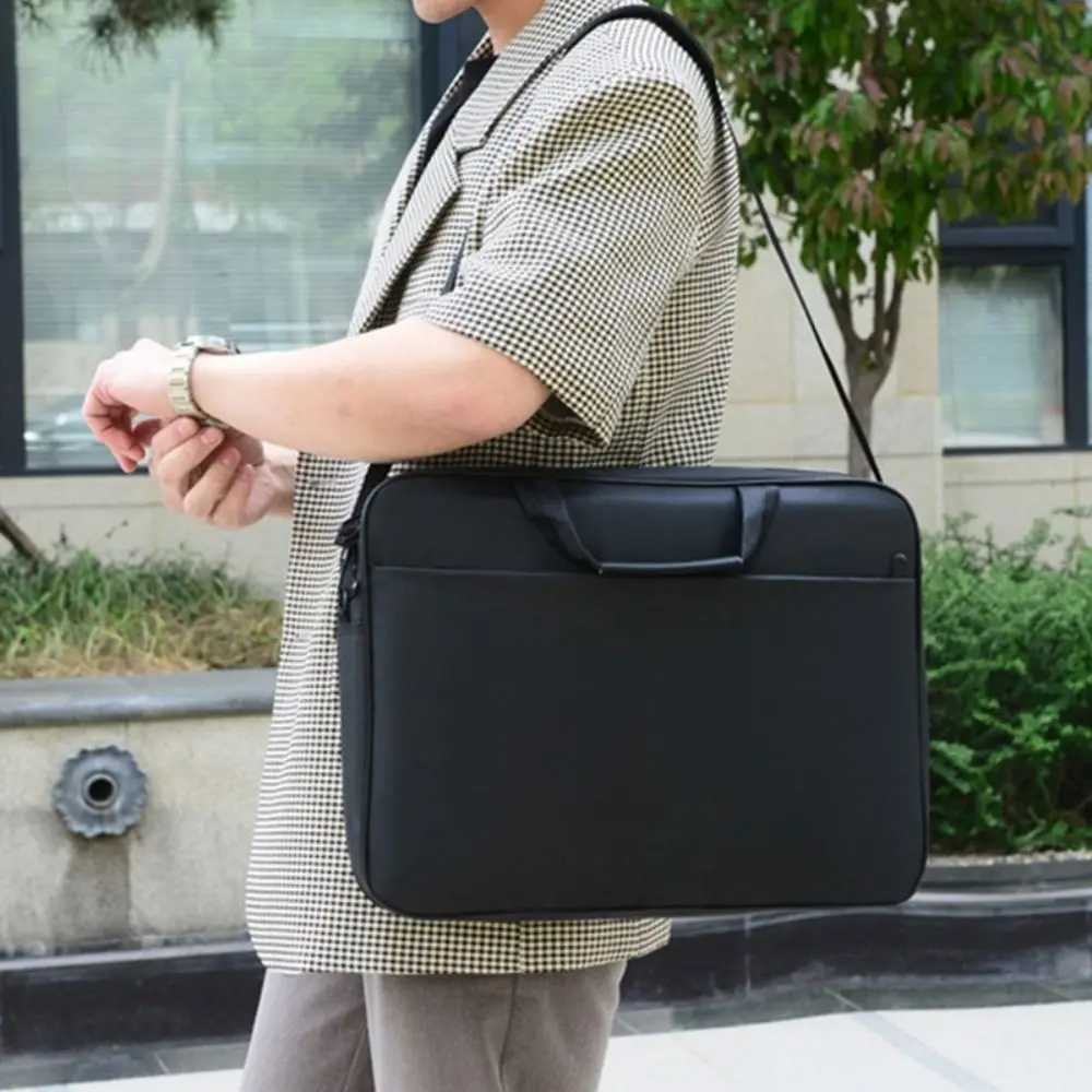 Shockproof Protective Laptop Case Large Capacity Laptop Bag 15.6 17 inch Strap Carrying for Lenovo/HP/Dell/Asus/Samsung