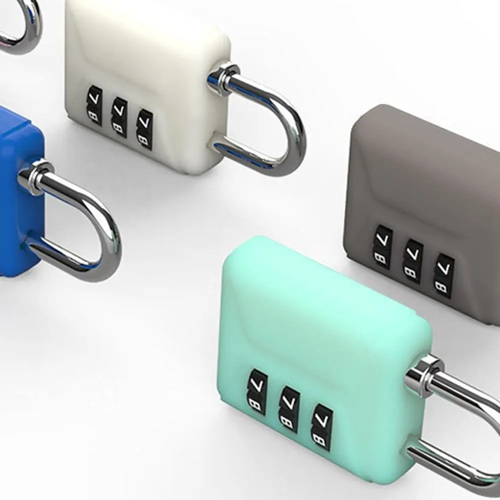 Student Dormitory Cabinet Password Lock Mini Password Padlock Trolley Case Password Lock Backpack Zipper Lock