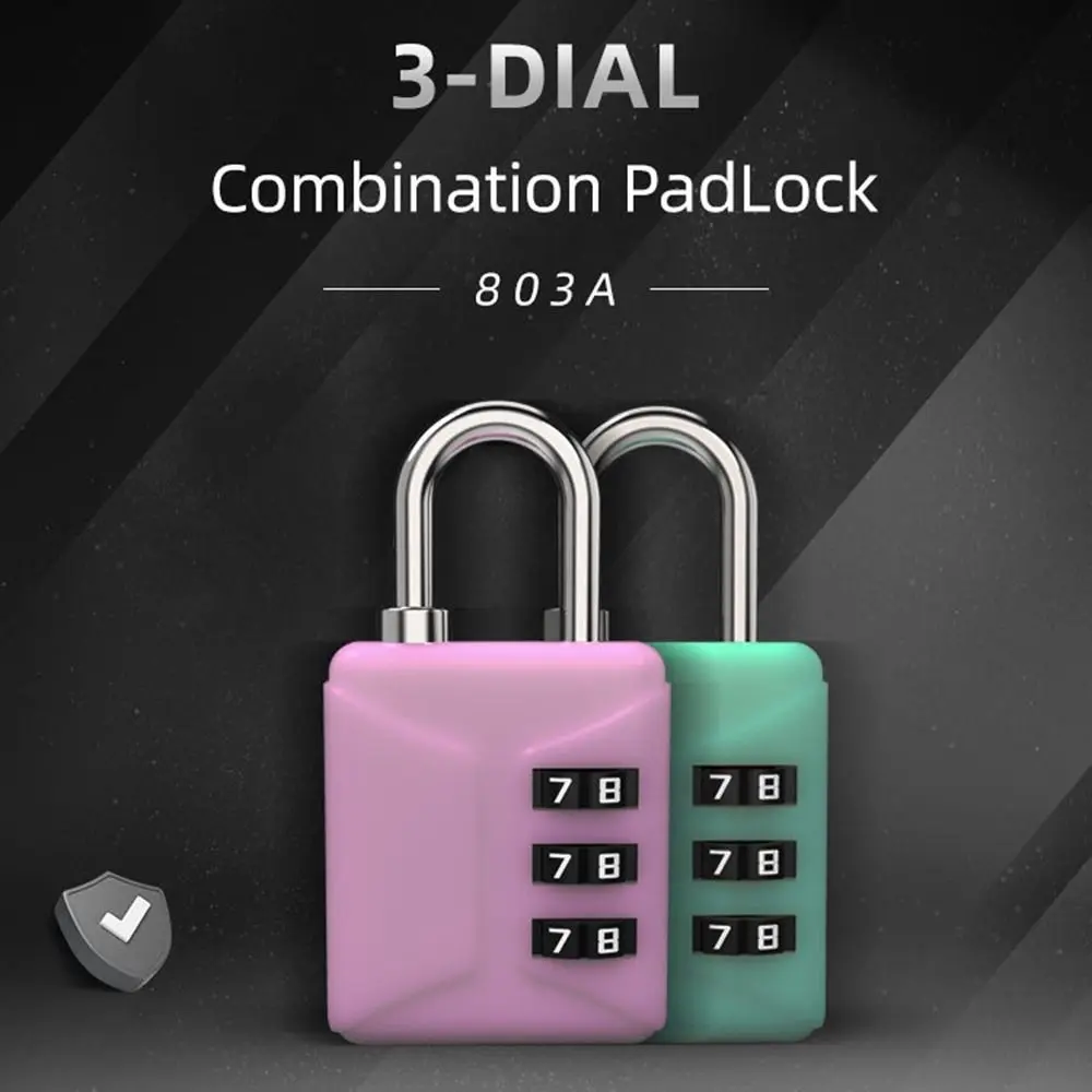 Student Dormitory Cabinet Password Lock Mini Password Padlock Trolley Case Password Lock Backpack Zipper Lock