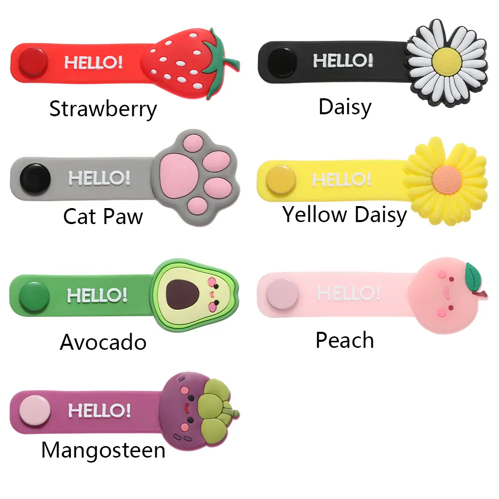 Multifunction Cord Protector Bookmark Clips Wire Cord Data Cable Organizer Winder Data Line Storage Earphone Winder
