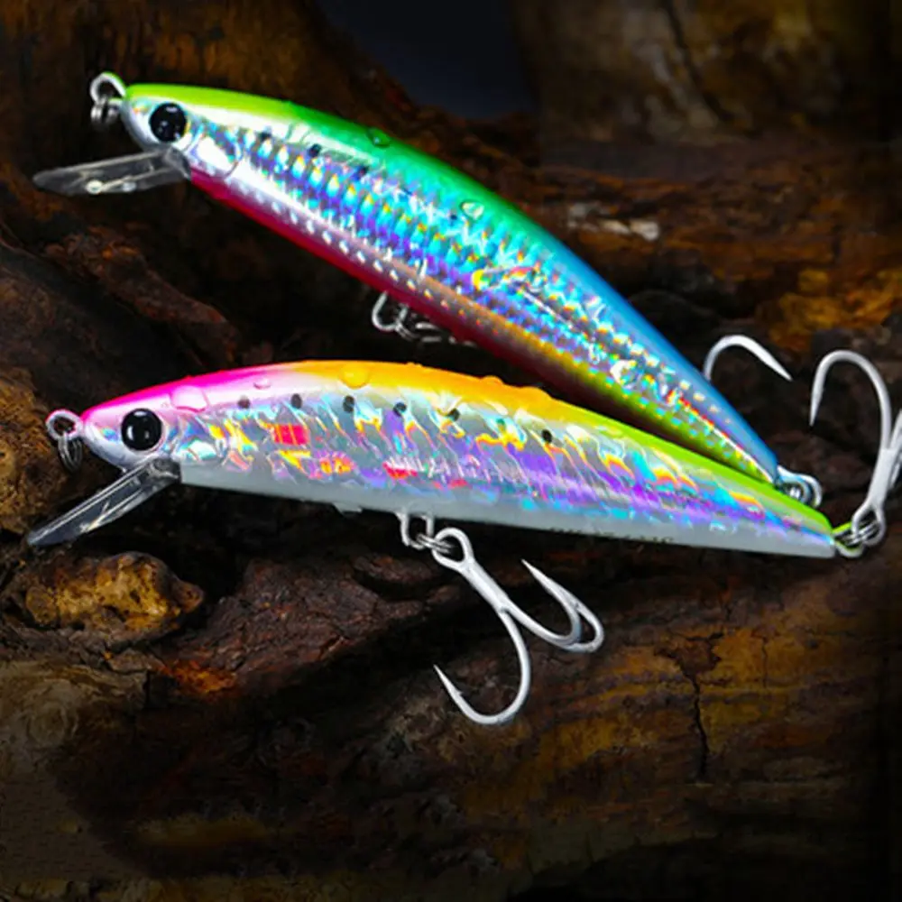 120MM/40g Hard Lure Artificial Bait Salt Water Lure Fishing Tackle Sinking Minnow Lure Big Minnow Fishing Lures Accessories
