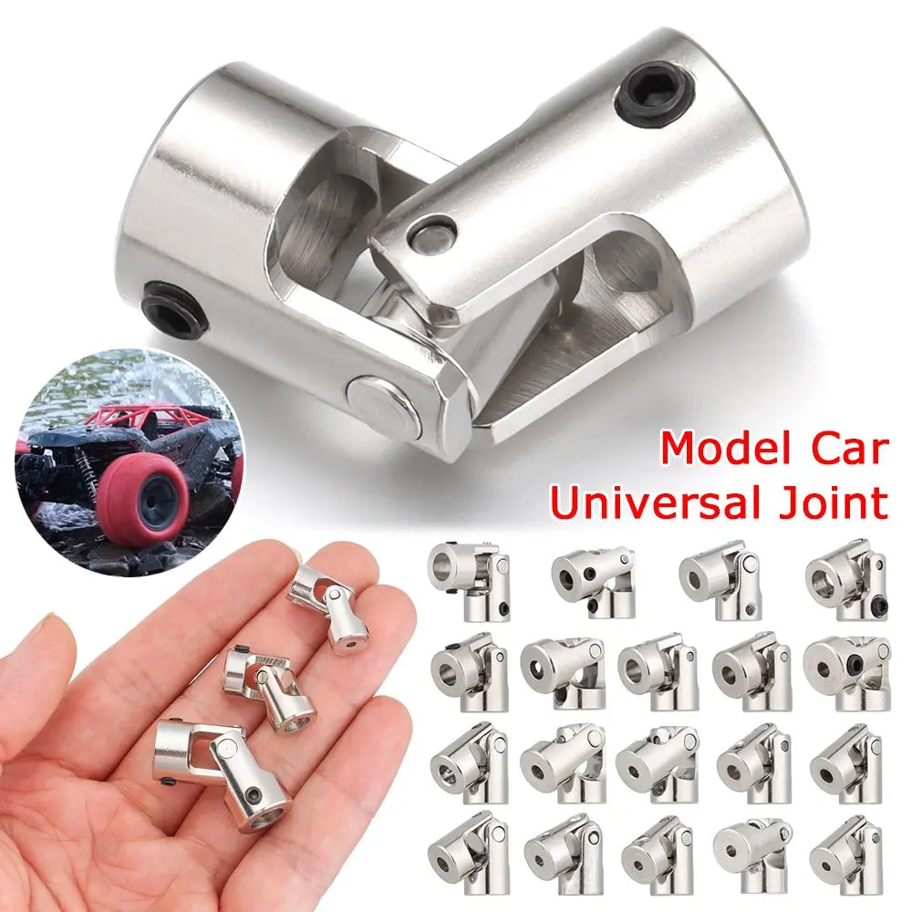 Universal Joint Rc Boat Car Metal Cardan Joint Gimbal Couplings Shaft Motor Connector 2mm/2.3mm/3mm/3.175mm/4mm/5mm/6mm/8mm