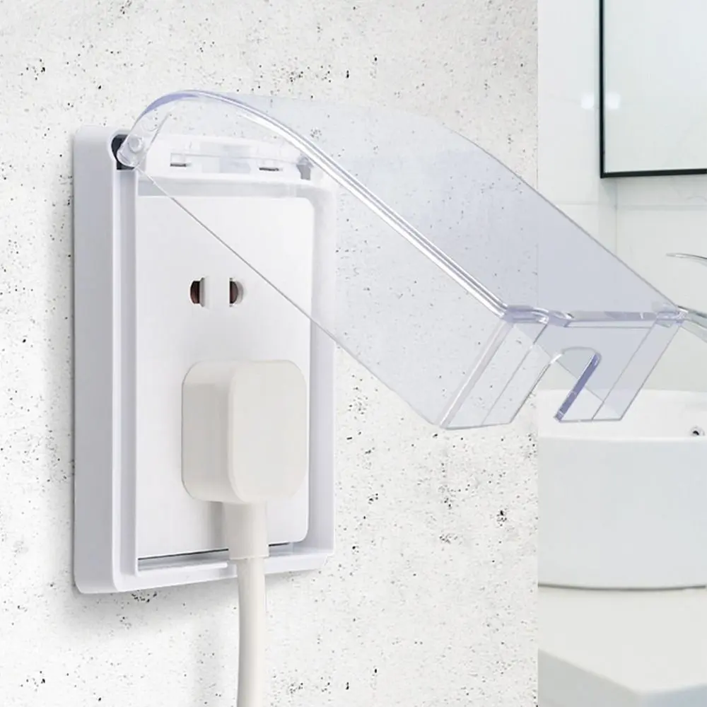 Proof Kids Safety Waterproof Electric Plug Cover Baby Safty 86 Socket Protector Electric Plug Cover