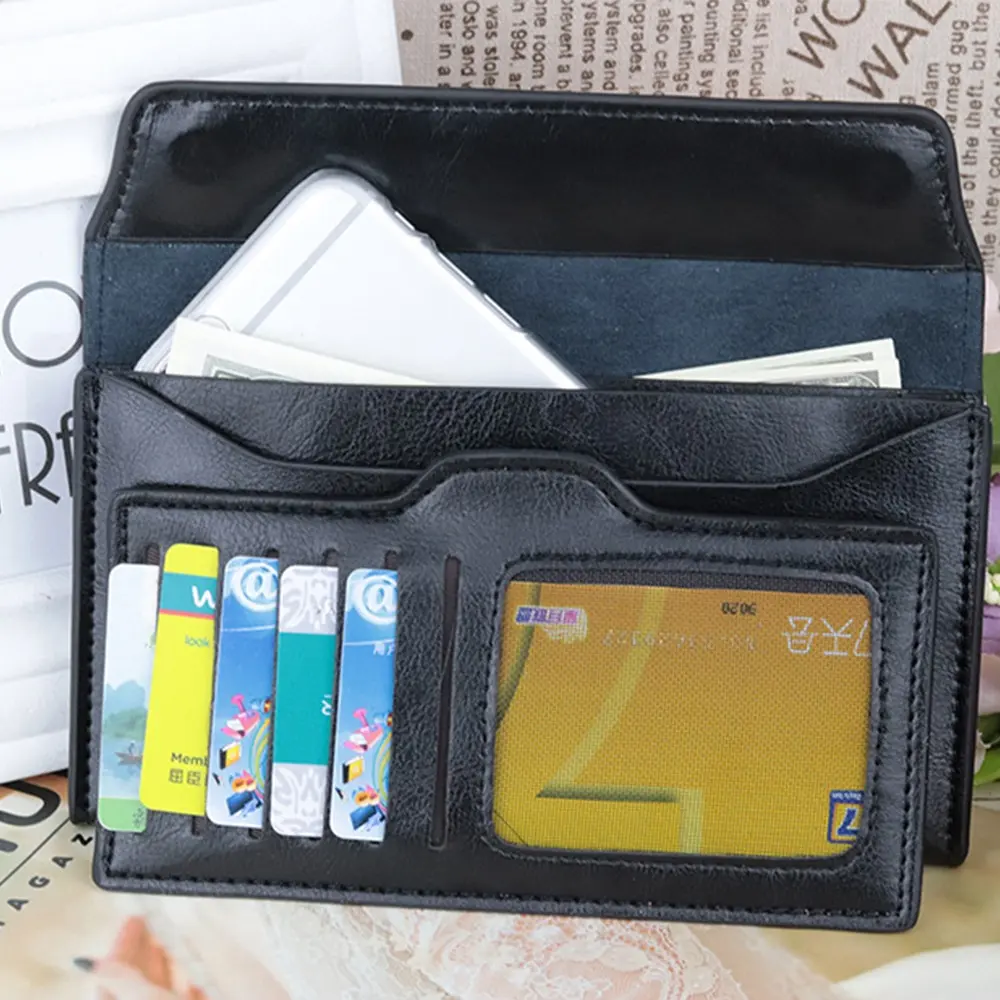 Portable Clutch Bag Cowhide Wallet Slim Genuine Leather Women Long Wallet Large Capacity Female Coin Purse for Women