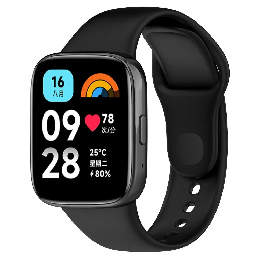 For Redmi Watch 3 Active Strap Sport Bracelet Wristband Silicone Strap For Redmi Watch 3 Active Smart Watch Replacement