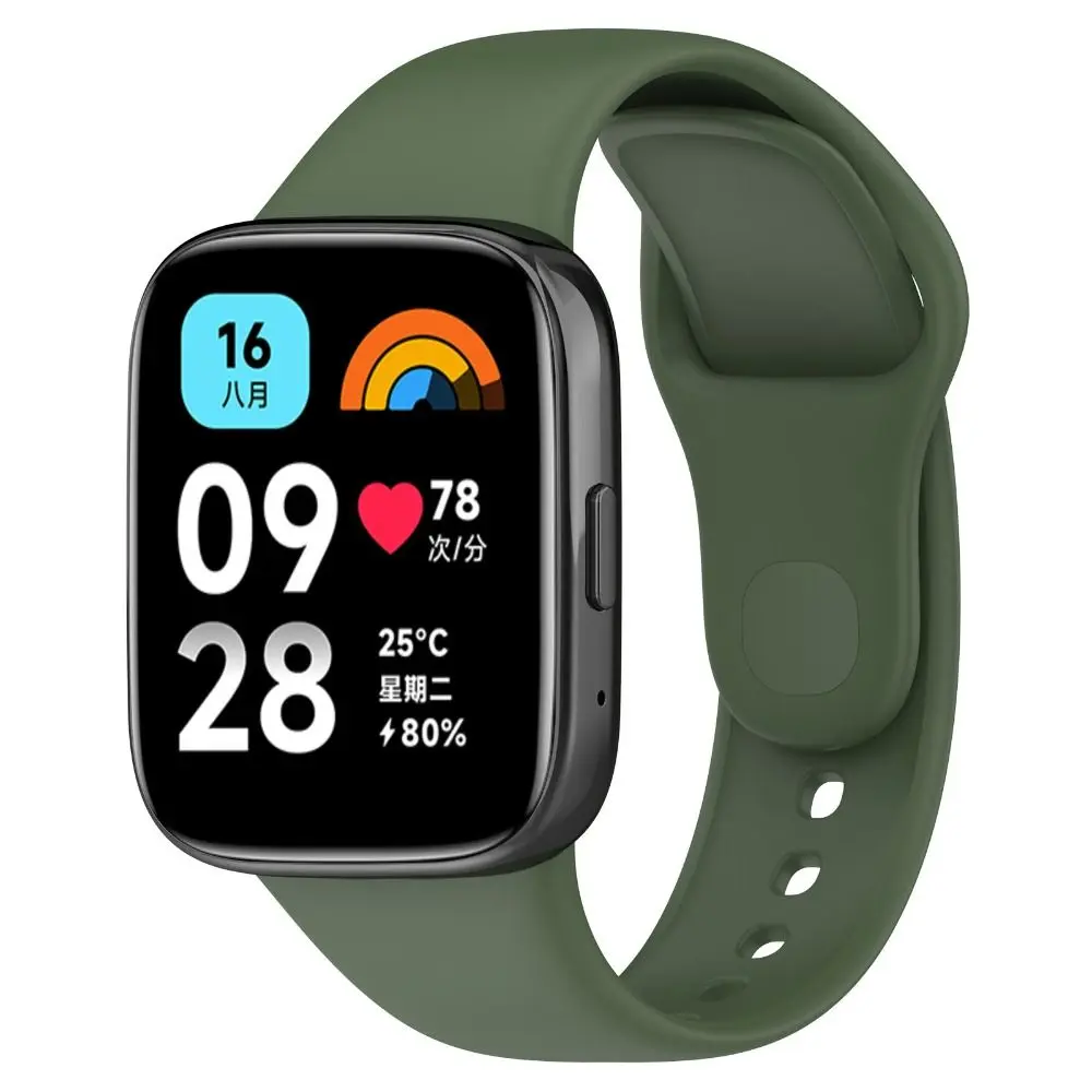 For Redmi Watch 3 Active Strap Sport Bracelet Wristband Silicone Strap For Redmi Watch 3 Active Smart Watch Replacement
