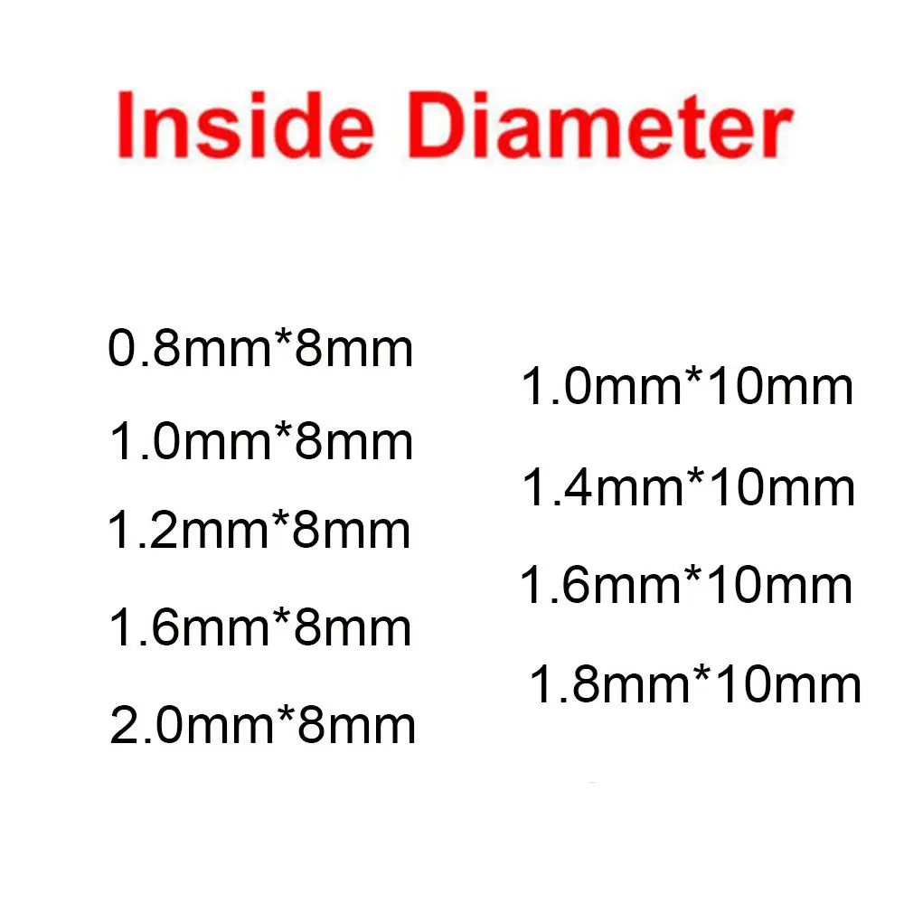 100PCS Single Double Copper Tube Fishing Barrel Crimping Sleeves Tackle Connector Tools