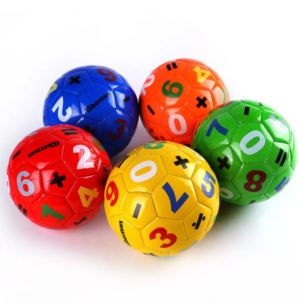 15cm PVC Bright Color Soccer Children's Toy Football Mini Football Squeezable Kids Small Ball Training Ball