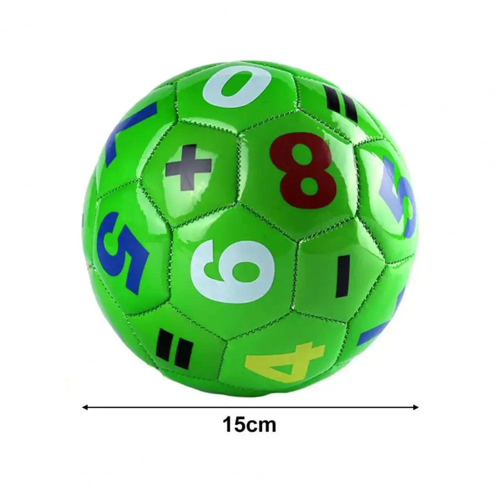 15cm PVC Bright Color Soccer Children's Toy Football Mini Football Squeezable Kids Small Ball Training Ball