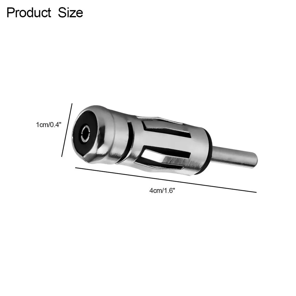 Conversion Socket Plug Parts Car Vehicle Radio Stereo ISO To Din Aerial Antenna Mast Adaptor for Car Radio Antenna Adapter