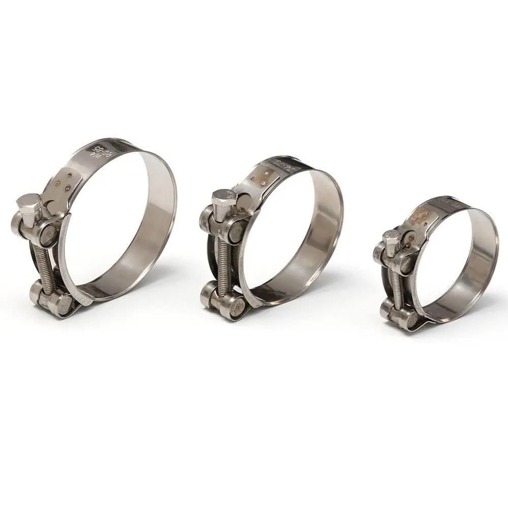 Stainless steel water pipe fasteners clamps strengthens the clamp hose clamp Circular air water pipe Fuel hose clips