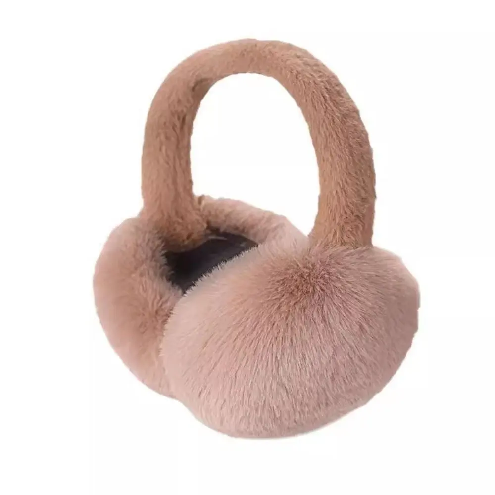 Fashion Cold Protection Earflaps Faux Fur Plush Winter Warm Earmuffs Folding Earmuffs Women's