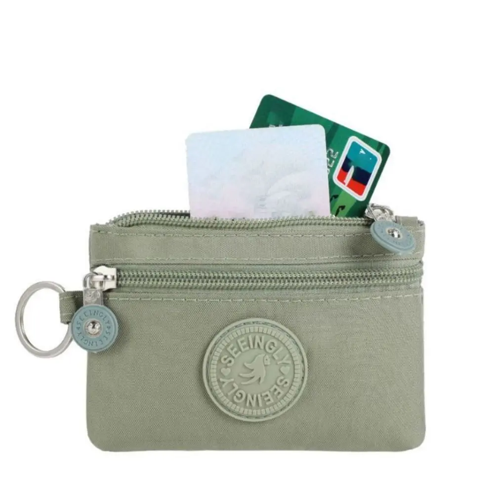 Keys Earphone Pocket Storage Bags Small Solid Canvas Coin Bags Kid's Money Coin Purse Students Bus ID Credit Card Holder