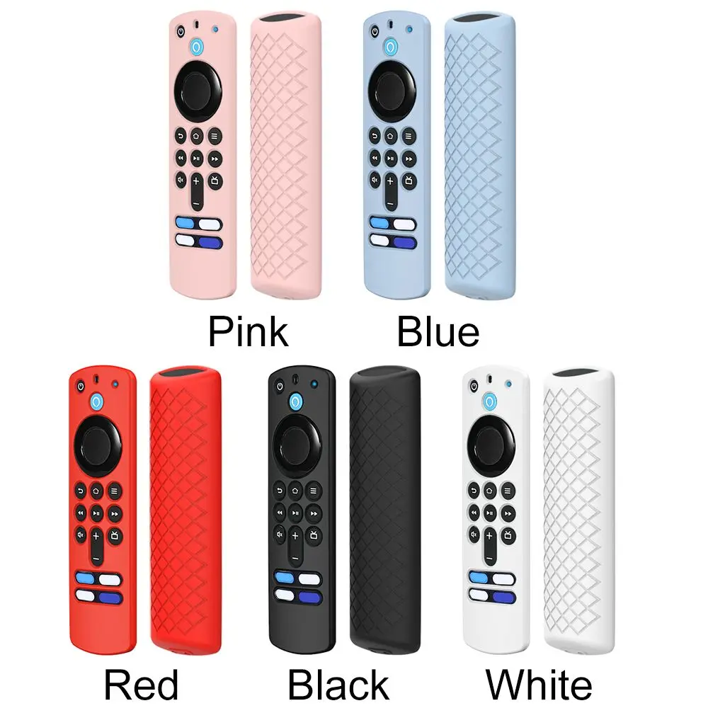 Remote Control Silicone Protective Case Replacement Cover For Amazon Fire TV Stick 3rd Gen Shockproof Remote Control