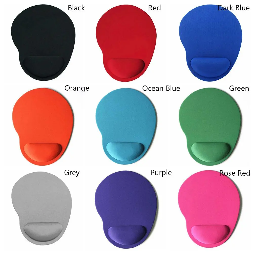 Ergonomic Wrist Rest Mouse Pad For PC Laptop Computer Comfortable Wrist Support Non Slip Mice Mat Soft Mousepad