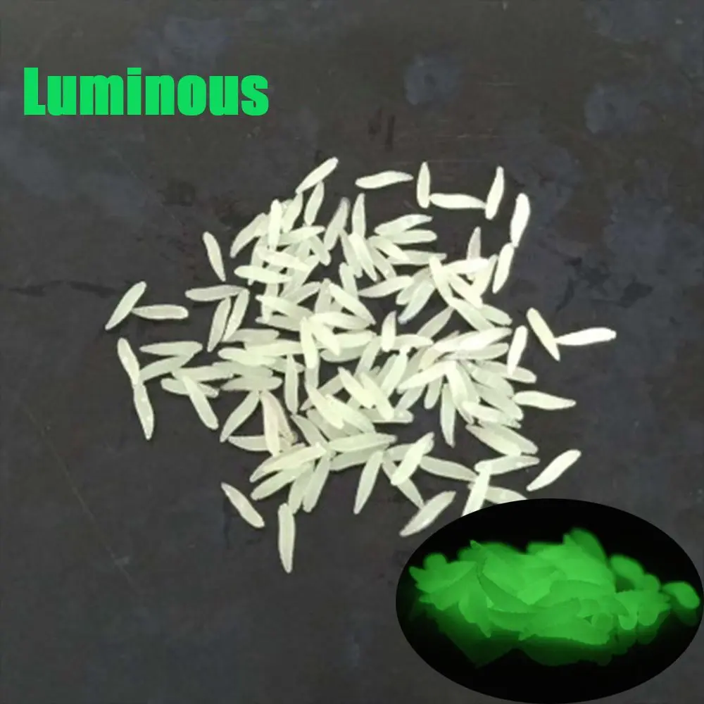 50Pcs 1.6cm Maggot Grub Soft Baits Worms Ivory Fishing Lure Bionics Soft Lures