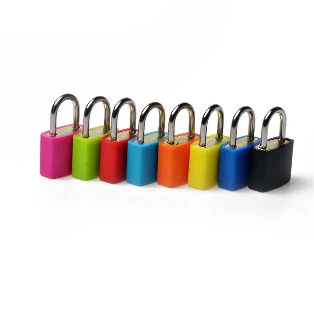 23mm Anti-Theft Security Padlocks with 2 Keys Luggage Small Mini Strong Steel Padlock Travel Suitcase Diary Lock