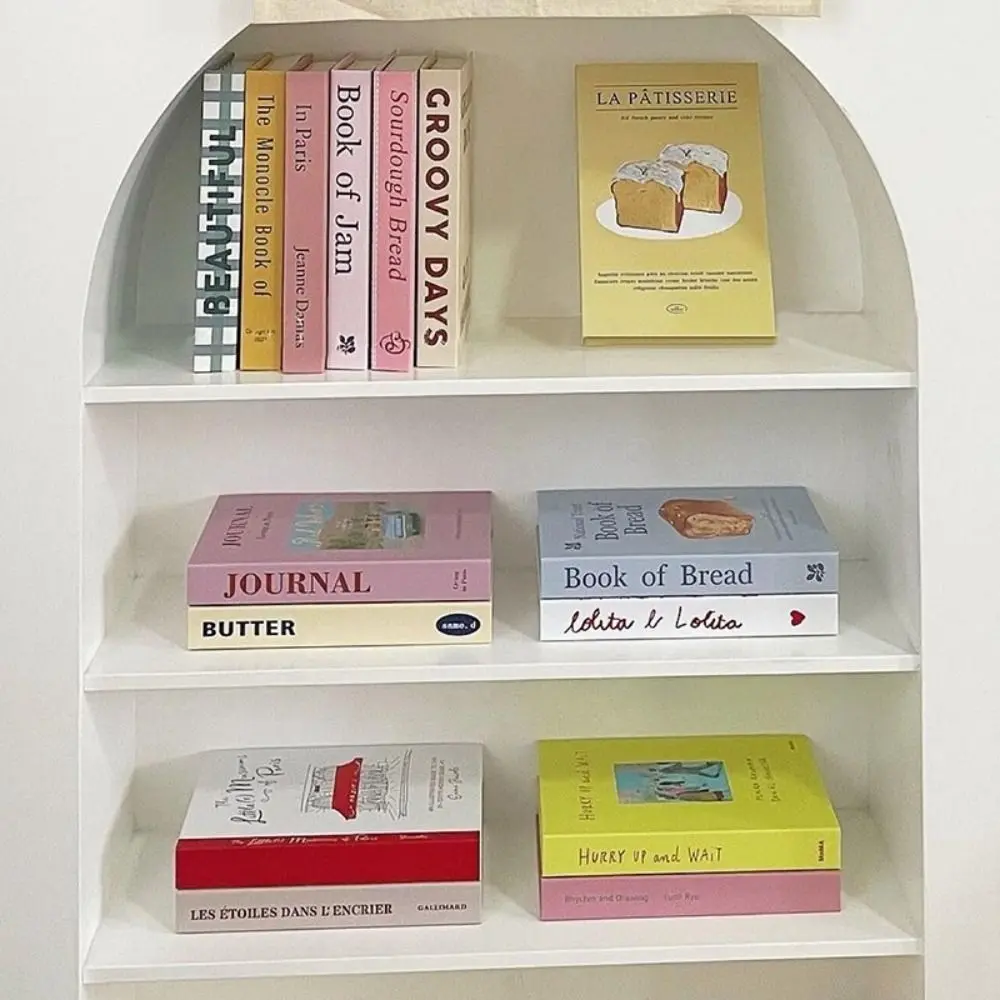 Foldable Model Book Photography Prop Book Fake Books Props for Modern Home Decor Living Room Coffee Table Aesthetics Ornaments