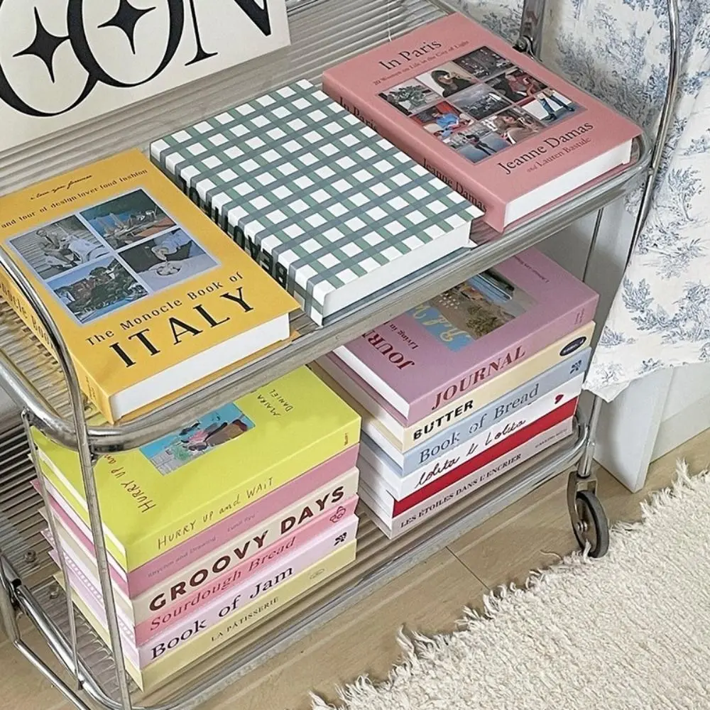 Foldable Model Book Photography Prop Book Fake Books Props for Modern Home Decor Living Room Coffee Table Aesthetics Ornaments