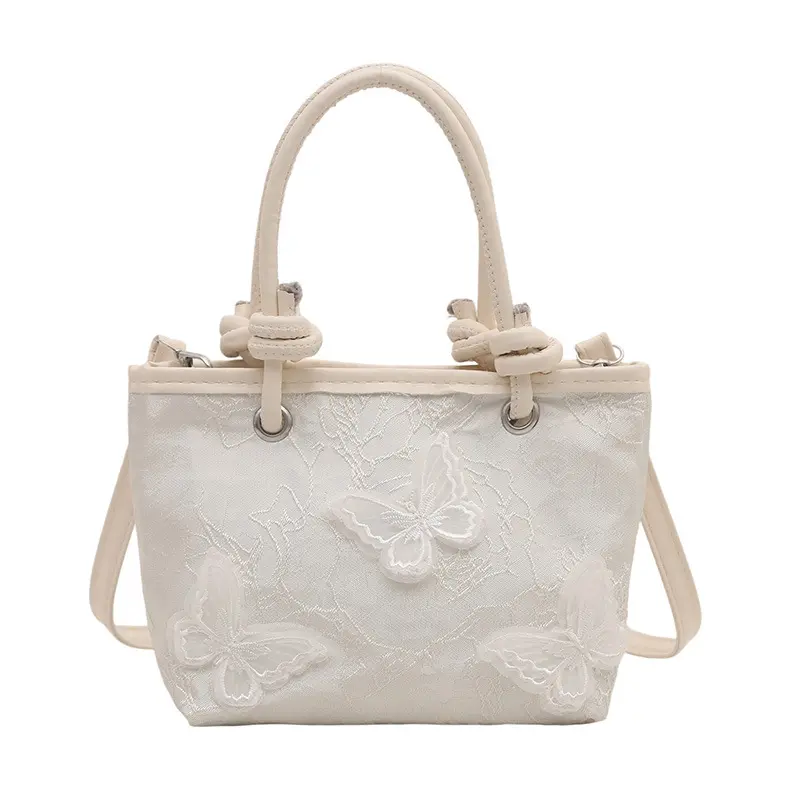 Fashion Butterfly Shoulder Bucket Bags for Women Elegant Ladies Handbags Small Tote Causal Versatile Female Phone Messenger Bag
