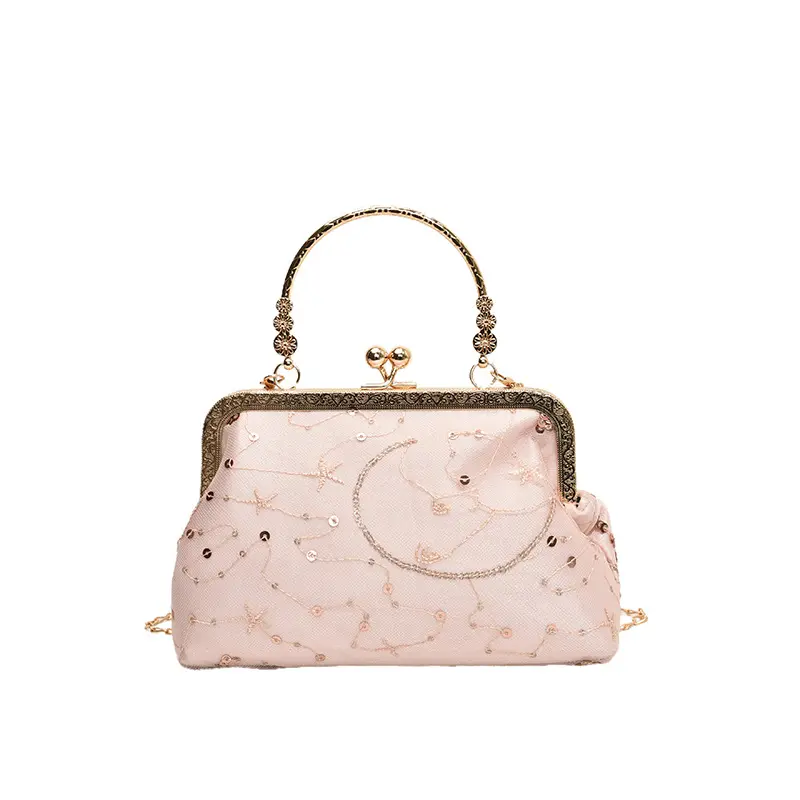 Elegant Evening Top-handle Bag Ladies Small Handbags Fashion Chain Women's Shoulder Crossbody Bag Female Tote Clutch Purse