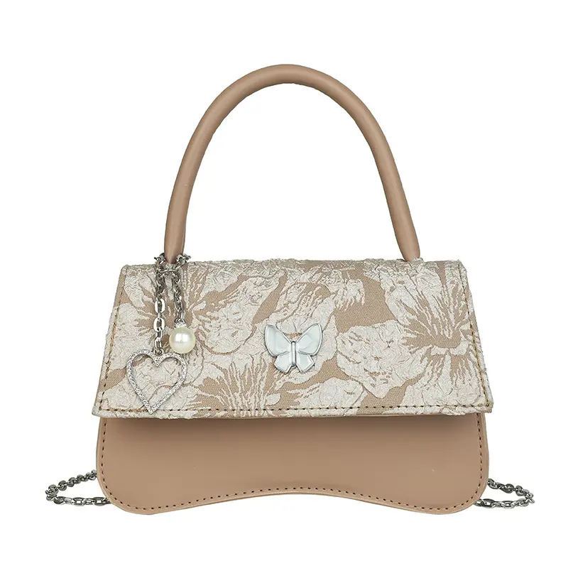 Vintage Butterfly Women Shoulder Crossbody Bag Love Chain Ladies Small Clutch Purse Handbags Fashion Flap Female Messenger Bags