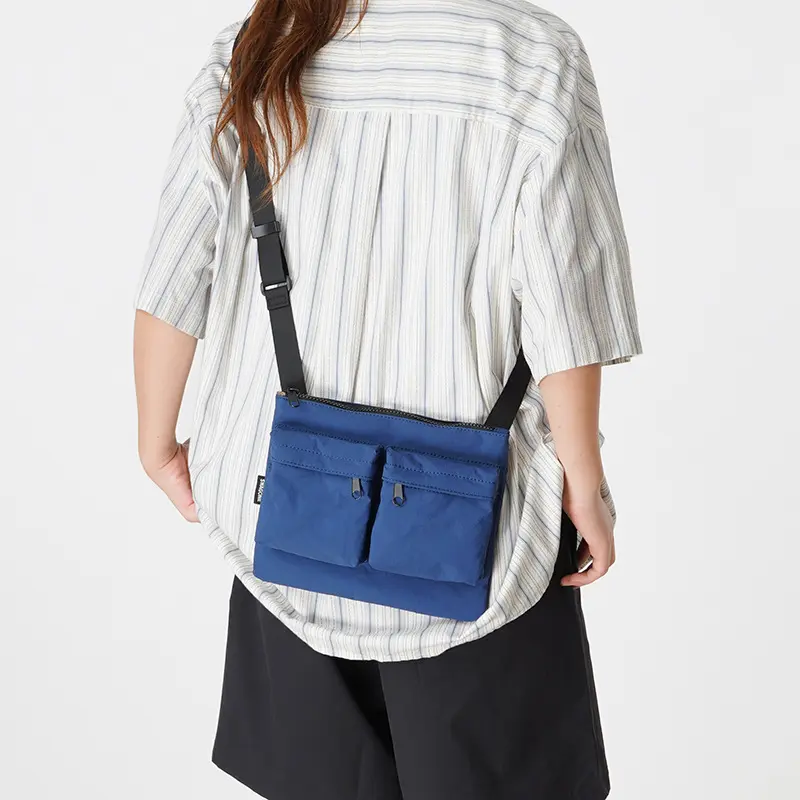 Casual Nylon Women's Pocket Shoulder Bag Lightweight Female Commuter Phone Purse Crossbody Bags Portable Travel Tote Handbags