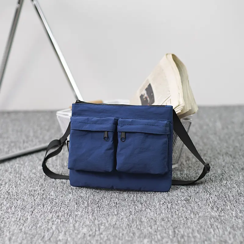 Casual Nylon Women's Pocket Shoulder Bag Lightweight Female Commuter Phone Purse Crossbody Bags Portable Travel Tote Handbags