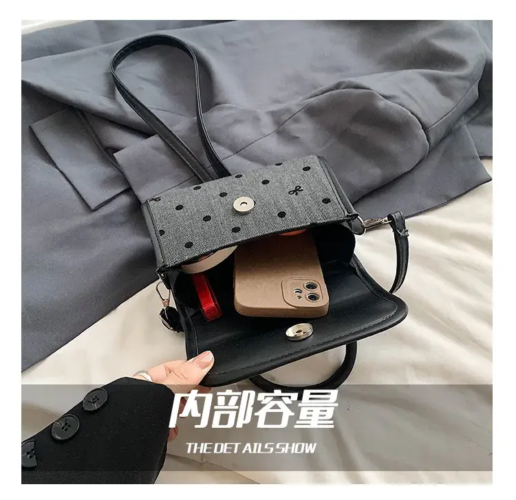 Fashion Bowknot Women's Top-handle Bags Small Square Pu Ladies Shoulder Crossbody Bag Autumn New Female Handbags Clutch Purse