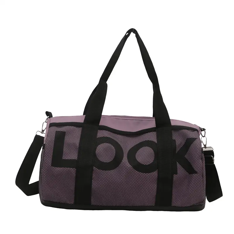 Fashion Travel Crossbody Bags for Women High Capacity Letter Print Ladies Shoulder Bag Fitness Waterproof Female Handbags Tote
