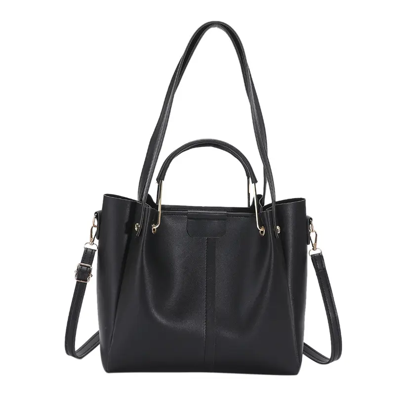 Portable Commuter Women Shoulder Bags Large Capacity Handbag Ladies Fashion Tote Vintage Soft Pu Leather Underarm Bag for Female