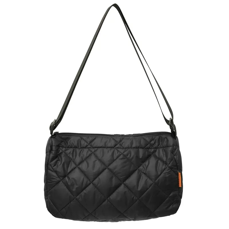 Casual Large Capacity School Girls Messenger Bags Thread Plaid Women's nylon Shoulder Bag Simple Female Crossbody Handbag Purse