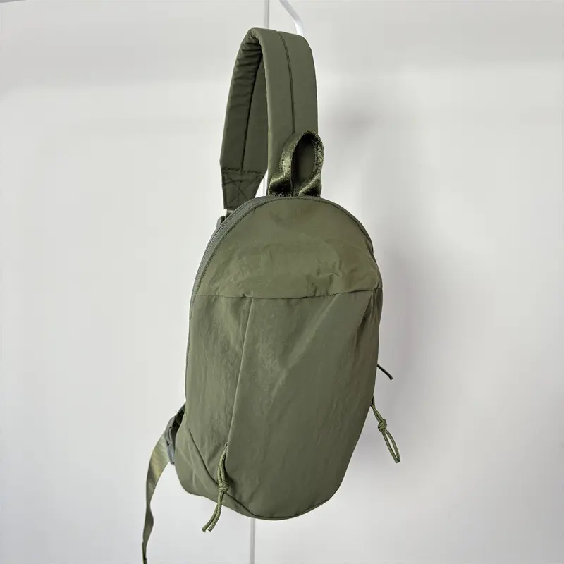 Simple Travel Women Nylon Shoulder Bags Solid Color Outdoor Sports Ladies Chest Handbags Casual Commuter Female Crossbody Bag