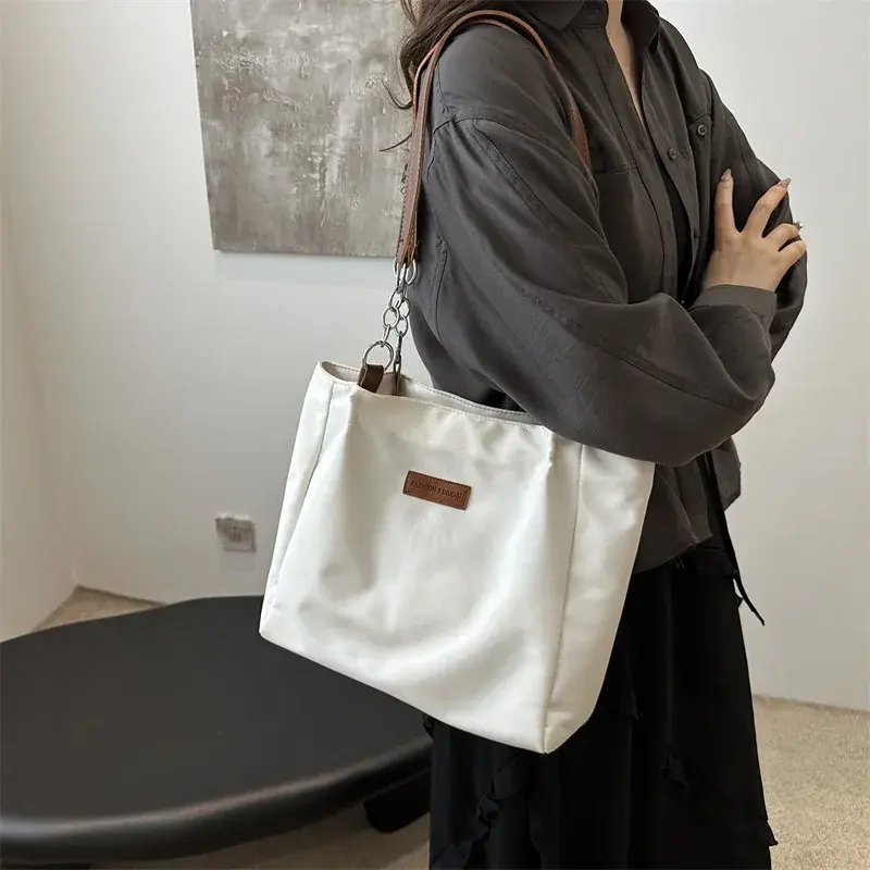Fashion Women's Large Capacity Tote Bags Soft Pu Leather Ladies Underarm Shoulder Bag Vintage Female Commuting Handbags Purse