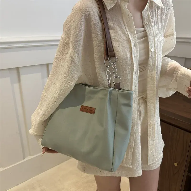 Fashion Women's Large Capacity Tote Bags Soft Pu Leather Ladies Underarm Shoulder Bag Vintage Female Commuting Handbags Purse