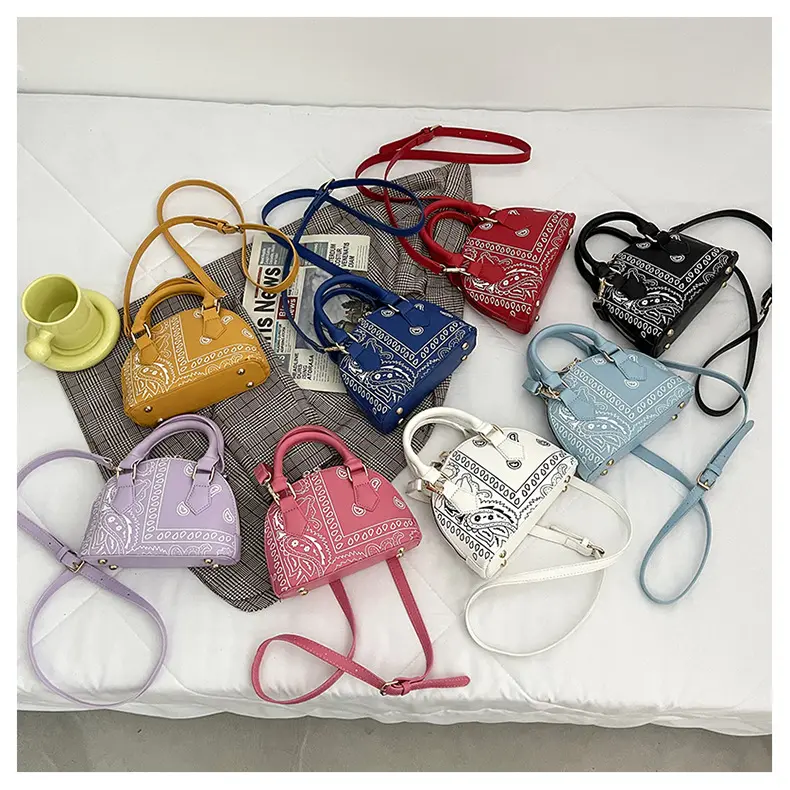 Flower Printing Ladies Shoulder Messenger Bag High Quality Female Portable Handbag Versatile Casual Women Small Crossbody Bags