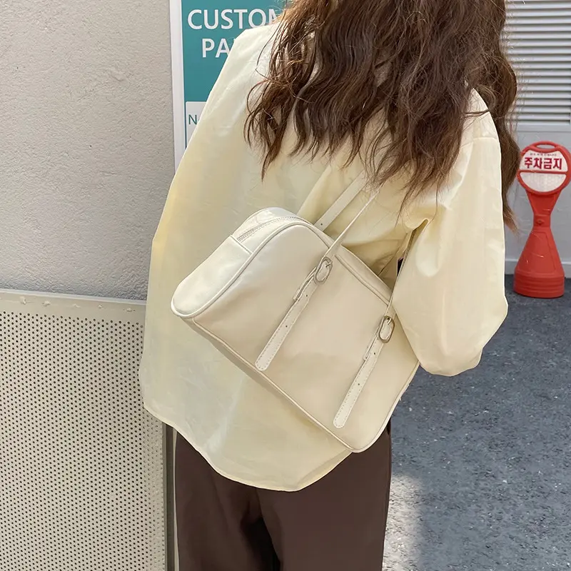 PU Leather Women Underarm Bag Handbags Large Capacity Ladies Daily Small Casual Tote Fashion Solid Color Female Shoulder Bags