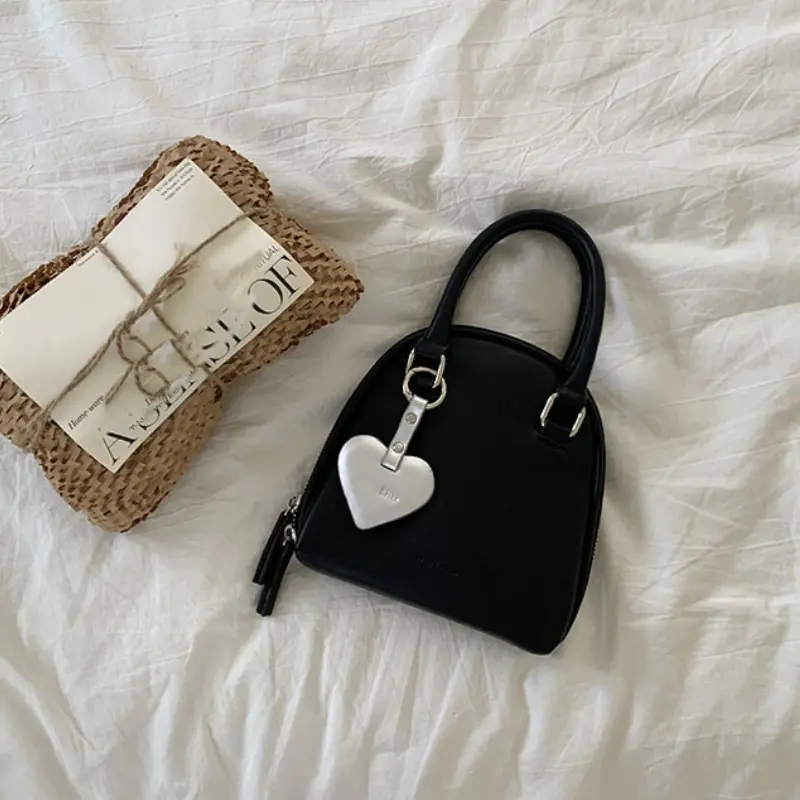 Solid Color Women's Shell Bag Handbags Simple Pu Leather Female Shoulder Bag Fashion Casual Ladies Messenger Bags Tote Purse