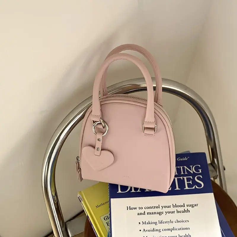 Solid Color Women's Shell Bag Handbags Simple Pu Leather Female Shoulder Bag Fashion Casual Ladies Messenger Bags Tote Purse