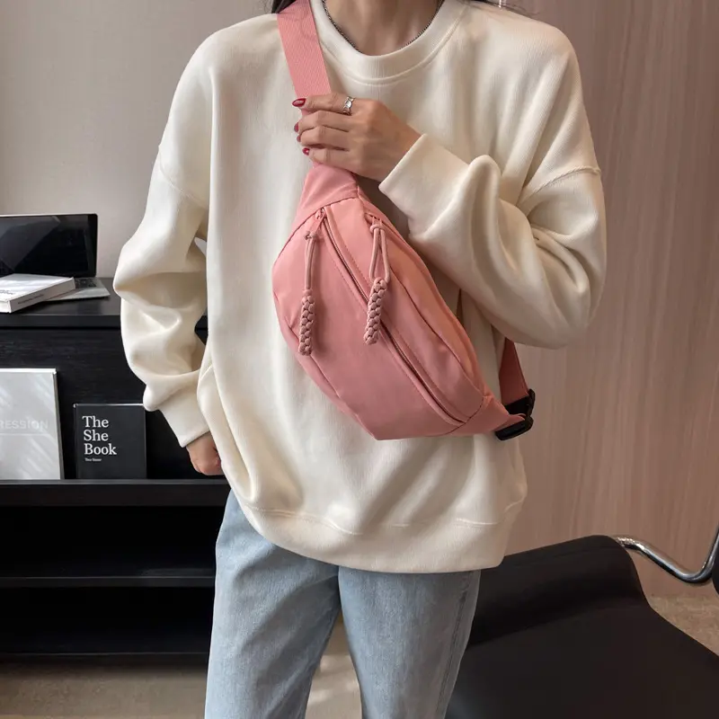 Trendy Sports Casual Women's Shoulder Bags Simple Travel Ladies Crossbody Chest Bag Portable Female Phone Waist Pack Handbagss