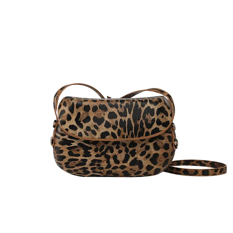 Retro Simple Pu Shoulder Saddle Bags for Women Versatile Ladies Crossbody Bag Purse Clutch Solid Color Female Phone Handbags