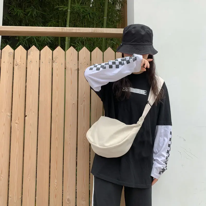 Large Capacity Ladies Casual Tote Shoulder Bags Simple Design Women Denim Hobos Handbags Fashion Student Girls Messenger Bag