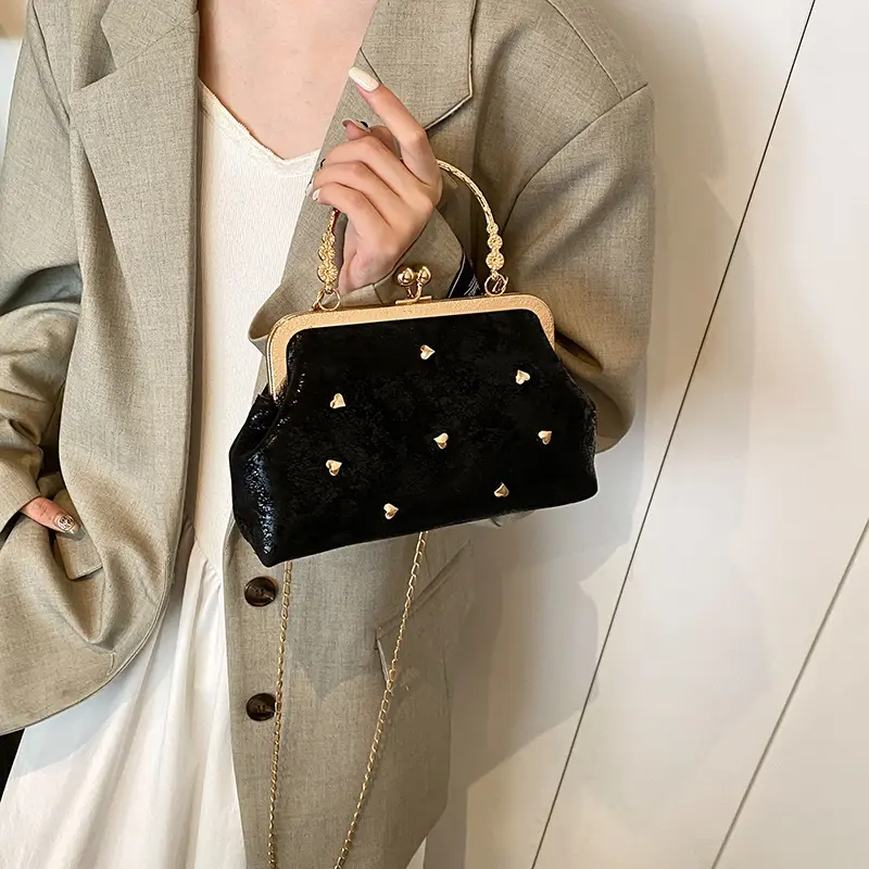 Fashion Shoulder Shell Bags for Women Casual Ladies Soft Pu Crossbody Evening Bag Clutch Elegant Female Chain Handbags Purse