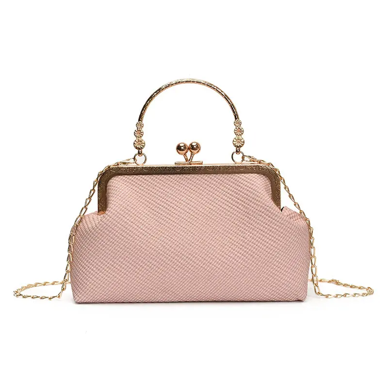 Fashion Elegant Women's Shoulder Bags Casual Simple Ladies Crossbody Chain Bag Portable Female Evening Clutch Handbags Purse