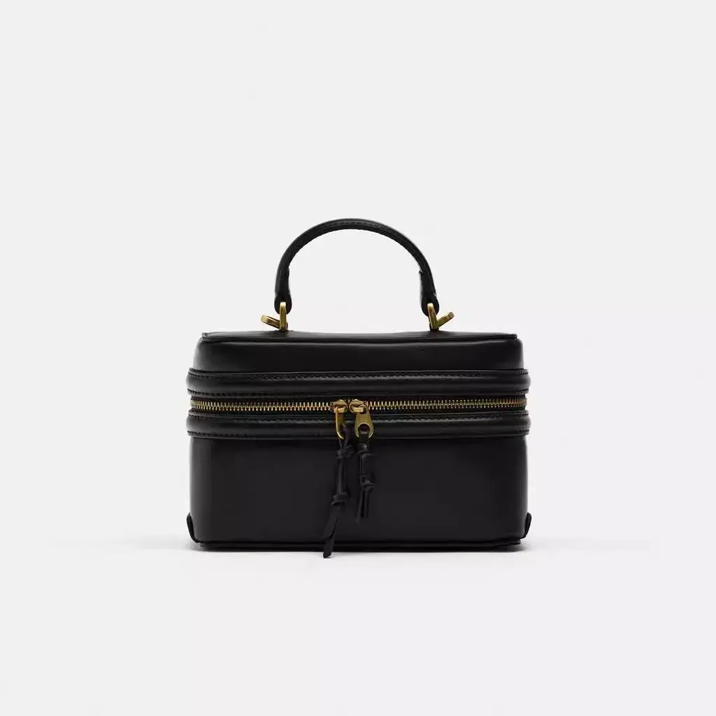 Luxury Black Women Designer Handbags Hard PU Leather Crossbody Bags for Women Mini Chains Shoulder Bag Coins Lipstick Box Bags