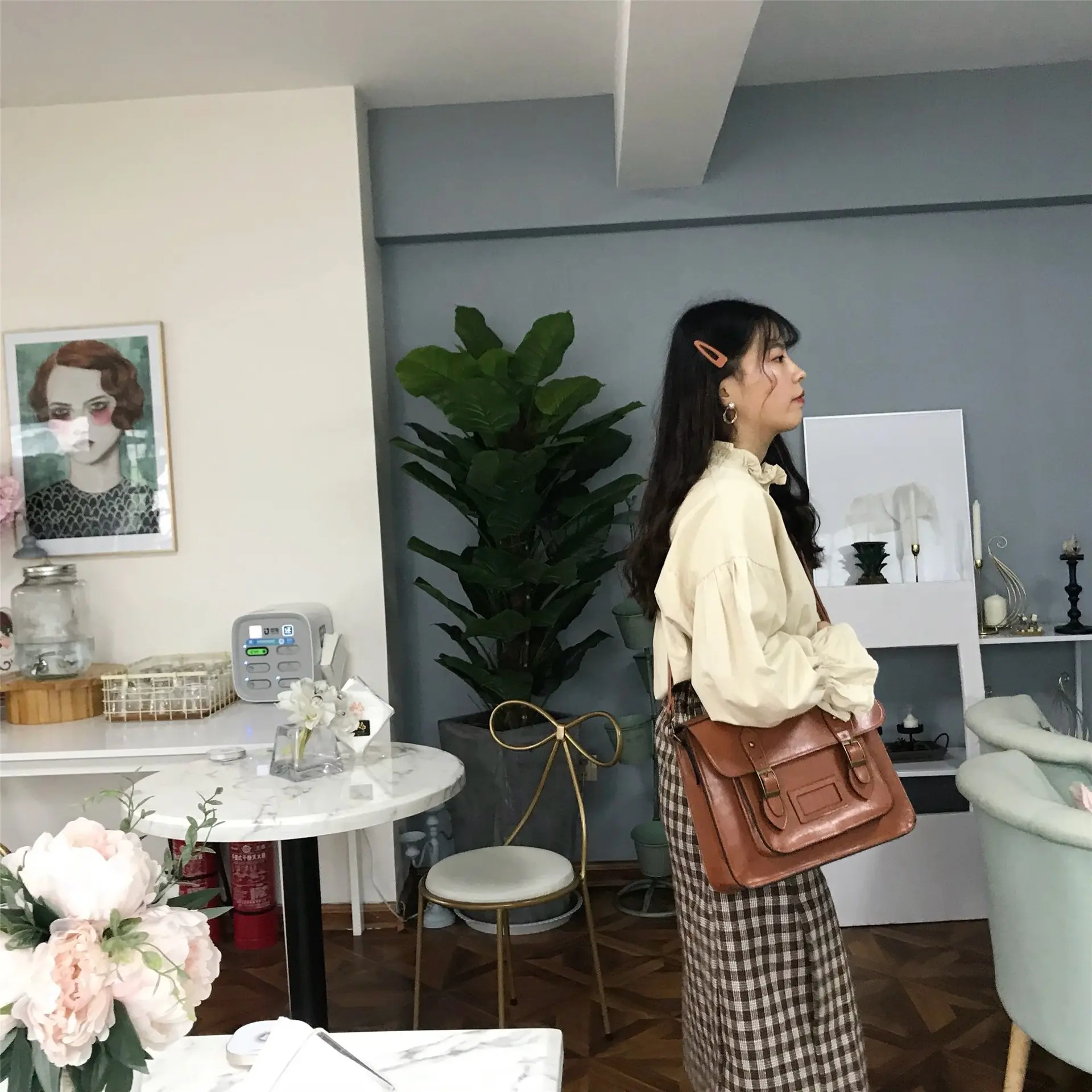 College Style Women Messenger Bag Large Capacity Ladies Portable Backpack Tote Handbags Retro Design Female Shoulder Bags