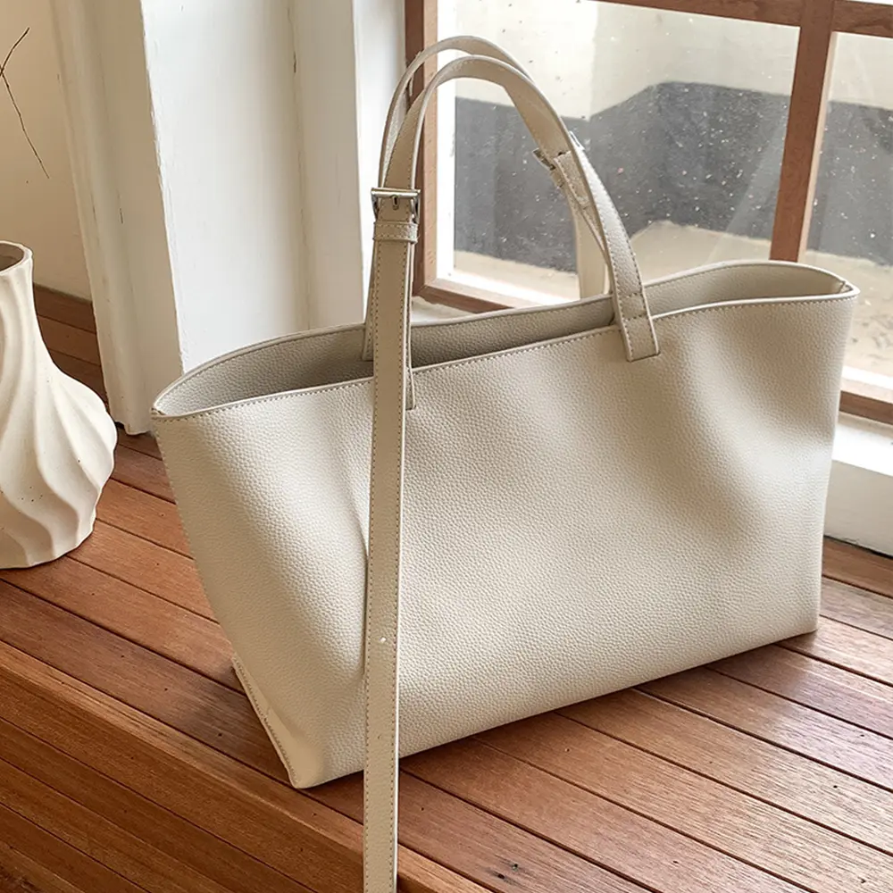 NEW Shoulder Bags for Women 2025 Soft PU Leather Tote Women Bag Casual High Quality Yellow Bag Large Handbags and Purses Shopper